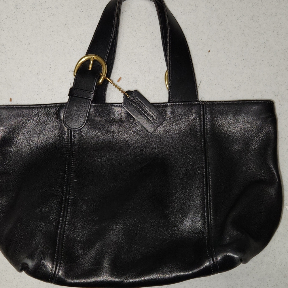 Vintage Coach Waverly A5H-4133 black purse